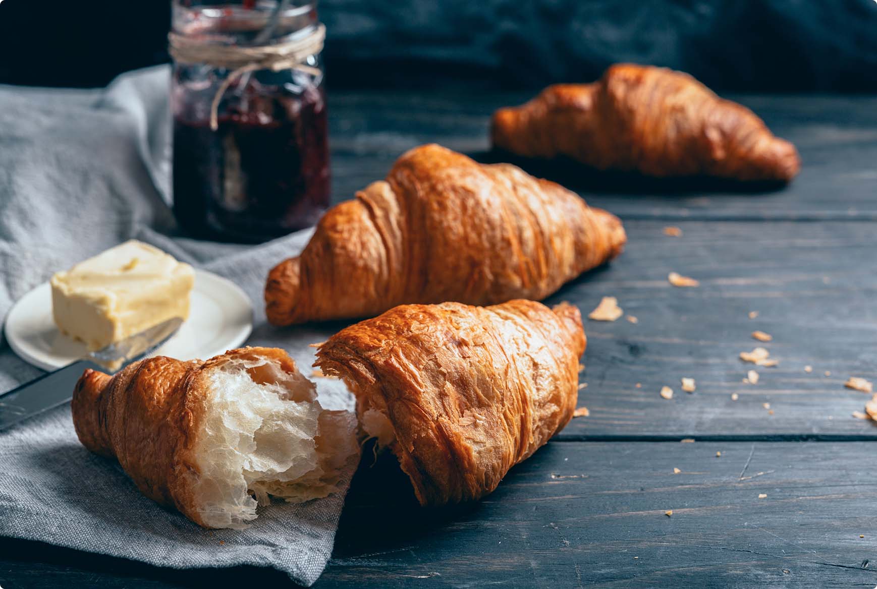 クロワッサン画像